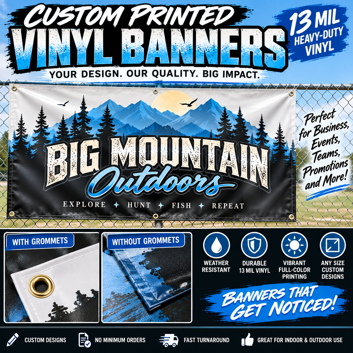 Custom 13mil Banner