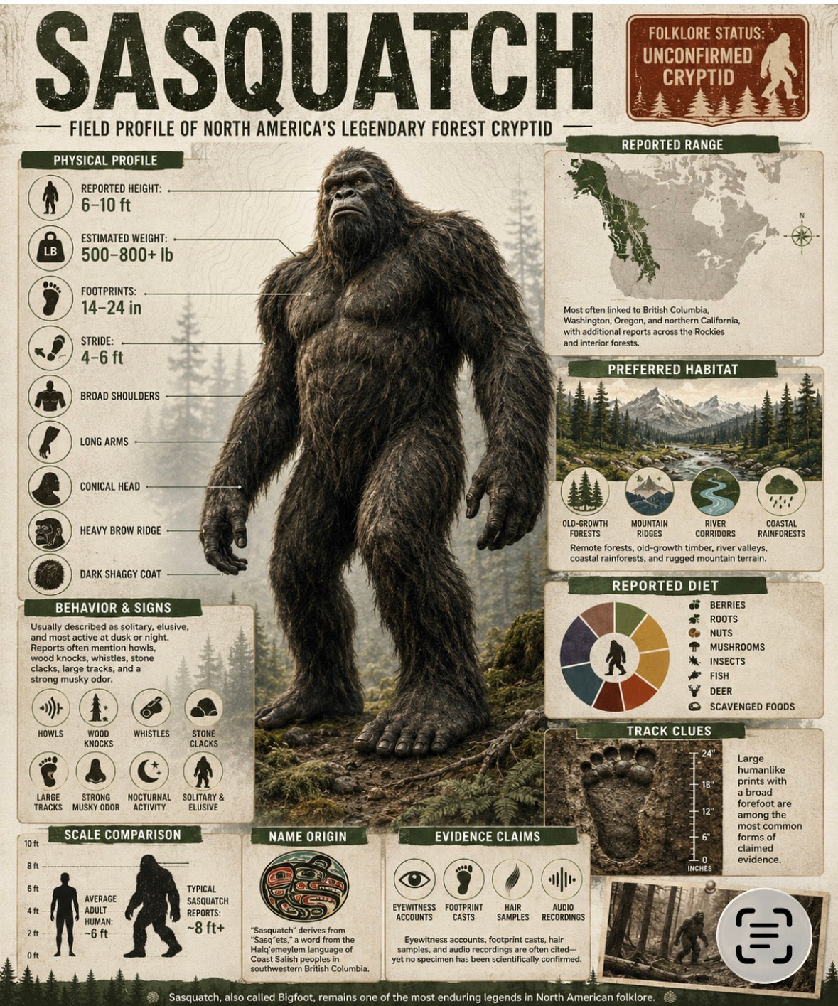 Sasquatch History Decal